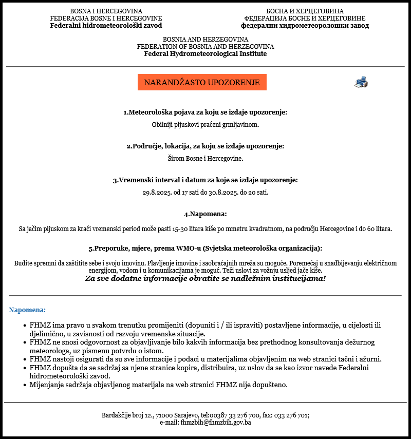 Screenshot 2025-08-29 at 09-29-46 UPOZORENJE NA OPASNE METEOROLOŠKE POJAVE